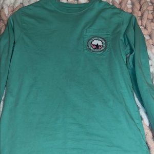 Southern shirt co top in a cute minty color!